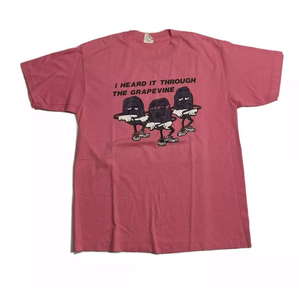 Vintage 1987 The California Raisins Single Stitch T Shirt Size Large
